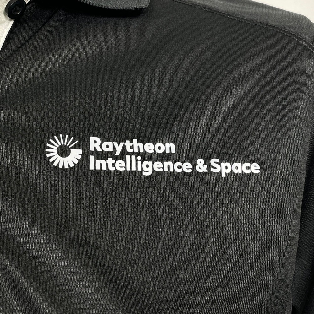 Raytheon Intelligence & Space Elevate Black Polo … - image 2